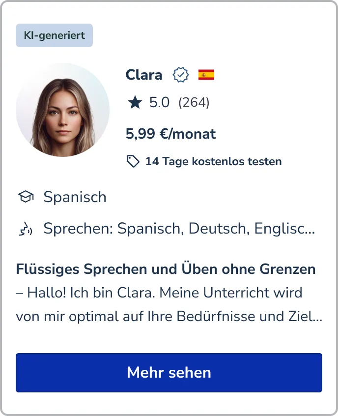 Muttersprachliche Spanisch-Lehrer:innen